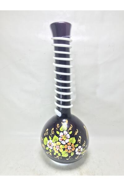 tayfuntufan antika koleksiyon Οπαλίν Χειροποίητο βάζο ύψους 23 εκ.