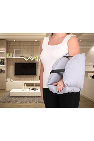 ozclife ألم مكسور باللون الرمادي بعد الجراحة والتهاب الألم - وسادة واقية للمع...