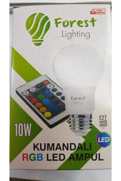 FORESTLİGHTİNG Forest Lighting Kumandalı Rgb Led Ampul