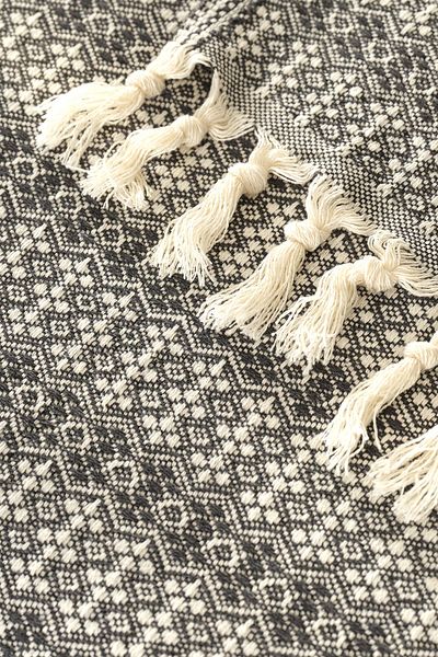 Karaca Home Destina Black Double Multi-Purpose Blanket