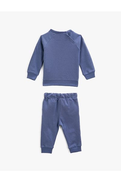 Koton Baby Boy tréningruha szett - Pulóver Jogger Sweatpants Pamut