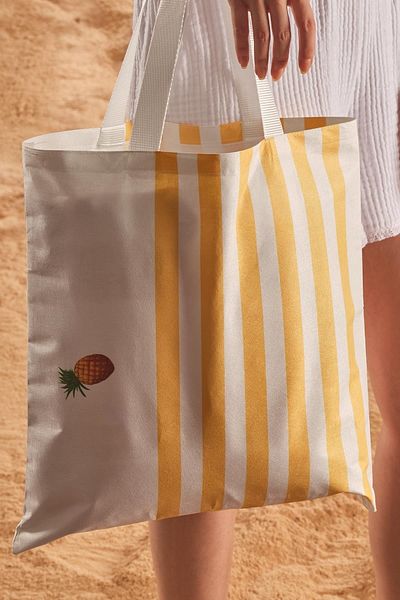 Znp Home Strandtasche mit Ananas-Muster