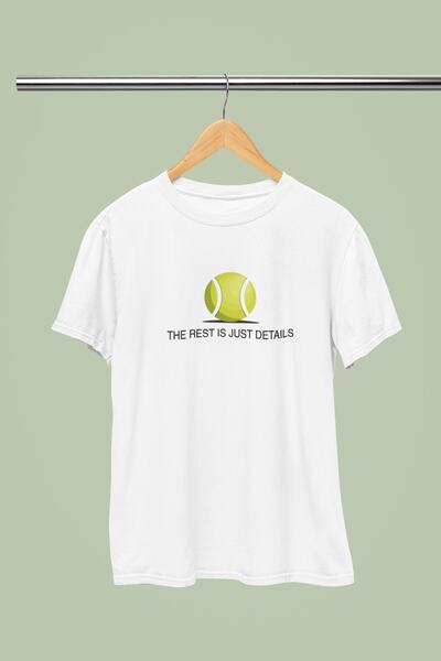BaseLineShop Tricou alb de tenis