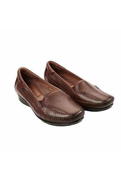 Forelli 51306 Marla-G Tan Women's Comfort Leather Shoes