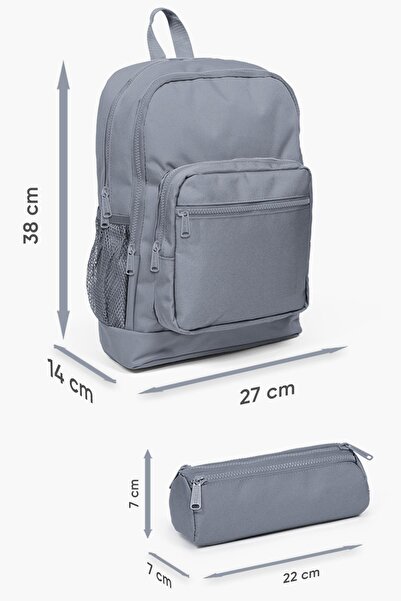 Coral High Kids Black 2-Piece School Bag Set SET0223717