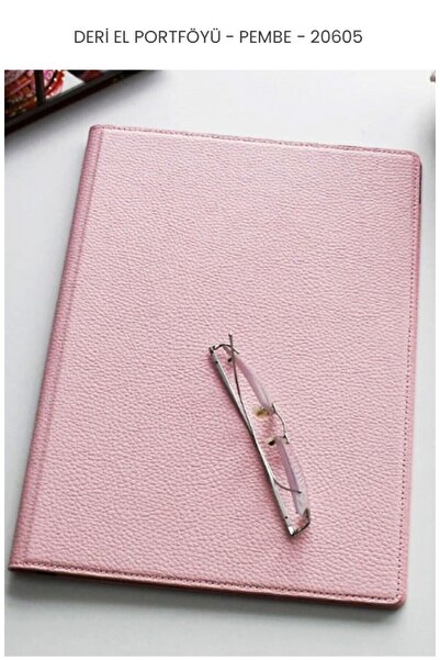 Tabac DERİ EL PORTFÖYÜ PEMBE - 20605