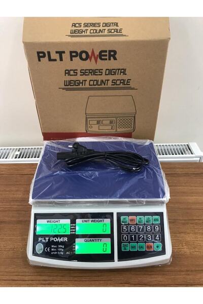 Genel Markalar 30 Kg-0.5 Gr Tartım Ve Sayım Terazisi-adet Sayıcı Tartı