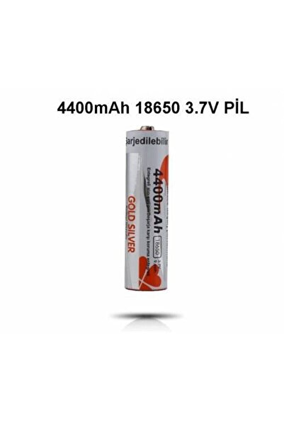 civanavmarket Goldsilver Gold Silver Şarj Edilebeilir Pil 3.7v 4400mah