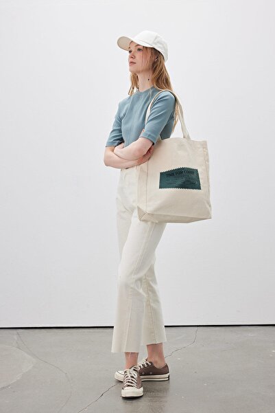 Manuka PRINTED GUESTS CLOTH BAG TIME FOR COFFEE