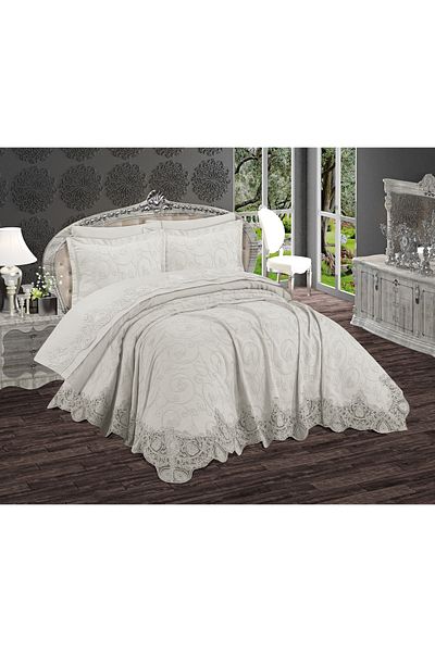 decoletto CHENILY EMBROIDERED PIECE SET