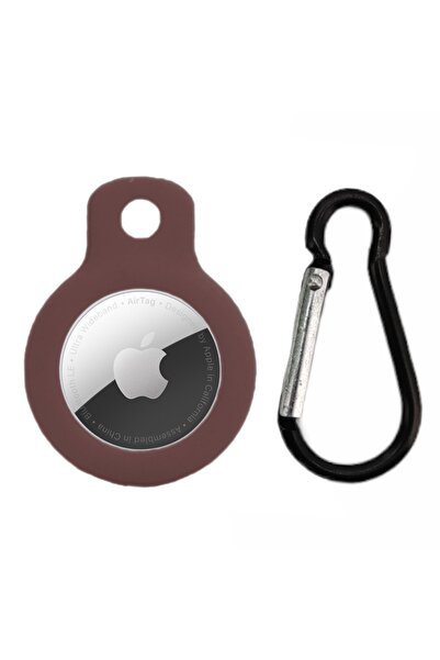 Coverzone Husă de protecție din silicon cu breloc Hold Brown