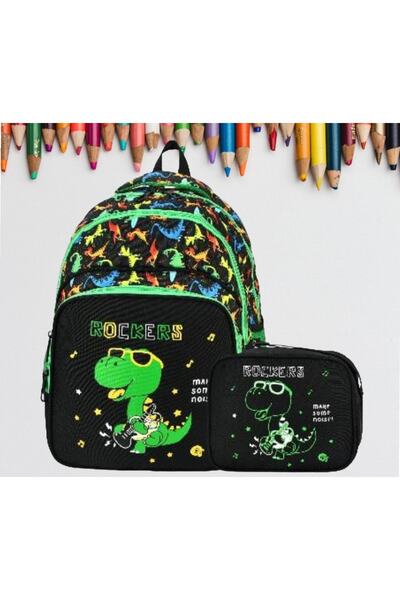 Shopiolog Δημοτικό Δημοτικό Σχολείο Σετ 2 τσάντες γεύματος