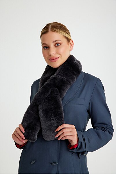 Milano Calvino Chincilla Rexx Kürk Atkı