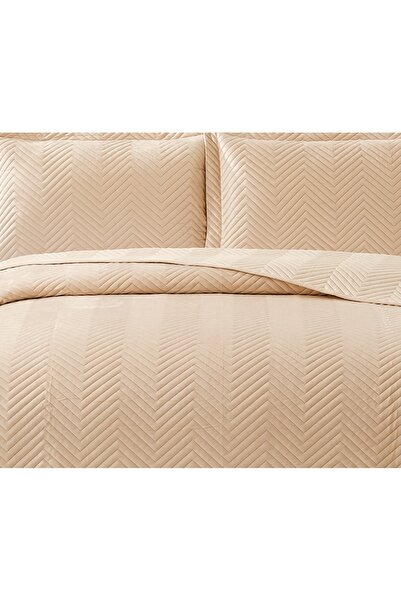 Royal Home İstanbul Semtleri Serisi Kadife Taksim Tek Kişilik 2 Parça Yatak Örtüsü Seti