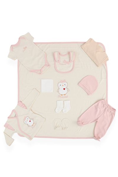 Bebitof PINGUIN WITH BOW 10 PIECES ZIBIN SET