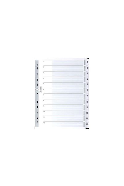 Serve Number 1-12 Bookmark 5325