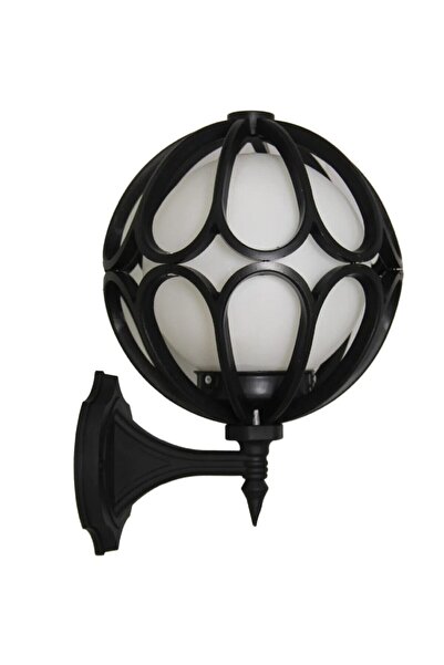 BLACK Full Reyon Iç Mekan Dış Mekan Teras Duvar Kapı Girişi Duvar Yuvarlak Aplik