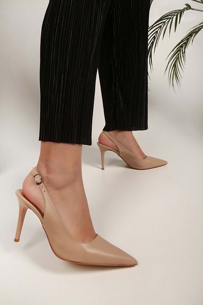 Shoeberry Dámské boty Charlotte Skin na podpatku Stiletto