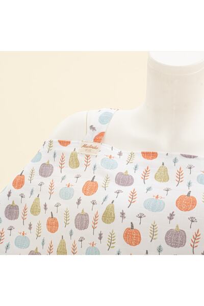 Yunikobaby Breastfeeding Bib - Green Pumpkin