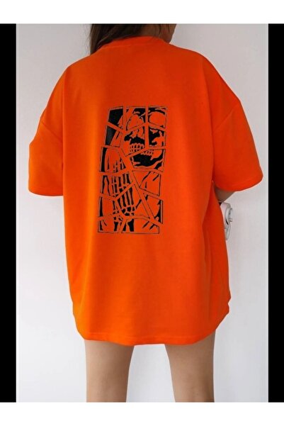 ZEMLİYA Štampana majica prevelikog kroja