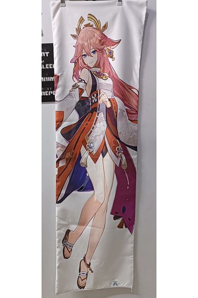 GALAXYBUTIQUE Genshin Impact Yae Hugging Pillow Cover
