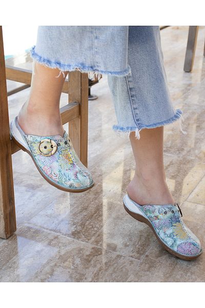 CONSUELO Orthopedic Leather Slippers 10306