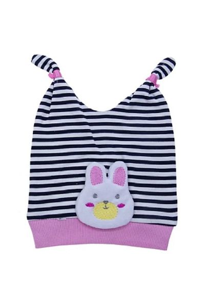 Dodobabykids Printed Striped Mobile Buckle Beret