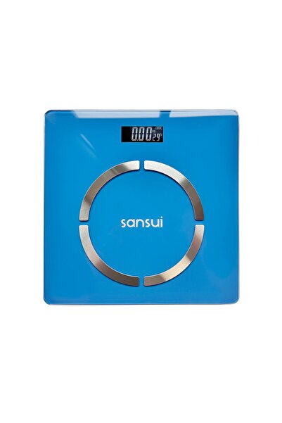 SANSUI Akıllı Bluetooth Dijital Tartı Mavi