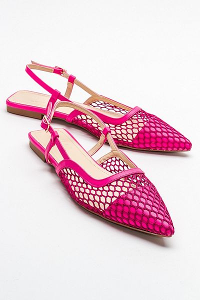 LuviShoes Sandale de damă BRACE Fuchsia Skin