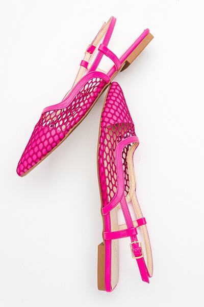 LuviShoes BRACE Fuchsia Skin Women's Sandals