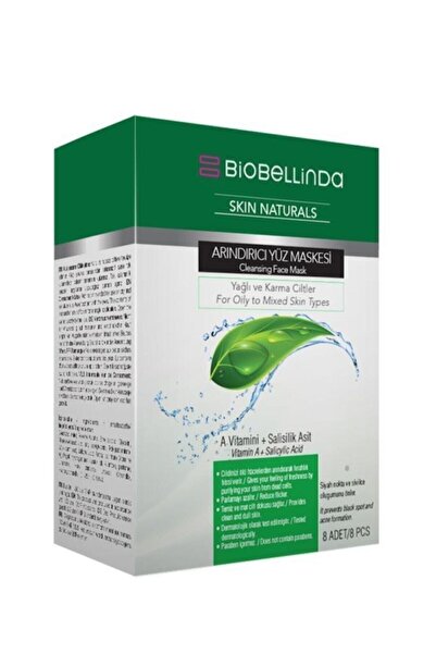 Biobella Bl14389 Biobellinda Arındırıcı Maske-biobellinda Maske 8li Set