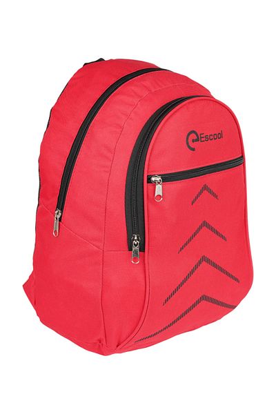 BagSign Escool Stylish Design Useful Multi-Pocket School Backpack