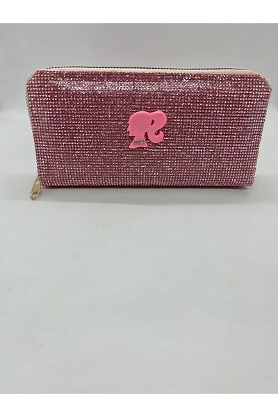 BUTİKSULTANS Stoned Pink Barbi Wallet