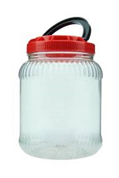 Alkan برطمان للحيوانات الأليفة وعاء جبن مربى العسل المخلل 8 قطع برطمان 2 لتر