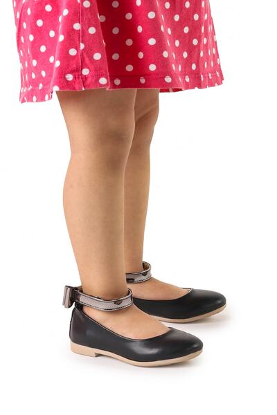 Kiko Kids Velcro devojčice mašna Baletanke cipele Ege 205 volumen Vezivanje o...