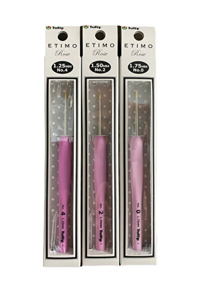 Tulip Etimo Rose 3'lü Özel Numaralar (1.25mm-1.50mm-1.75mm) 3 Adet