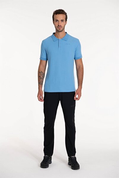 2AS Teal Polo Neck Men's T-Shirt