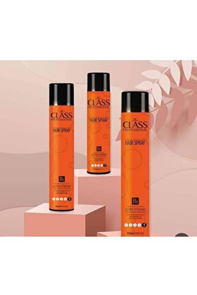 Fonex 3 Adet Ac Class Saç Spreyi Ultra Strong Turuncu 400 ml