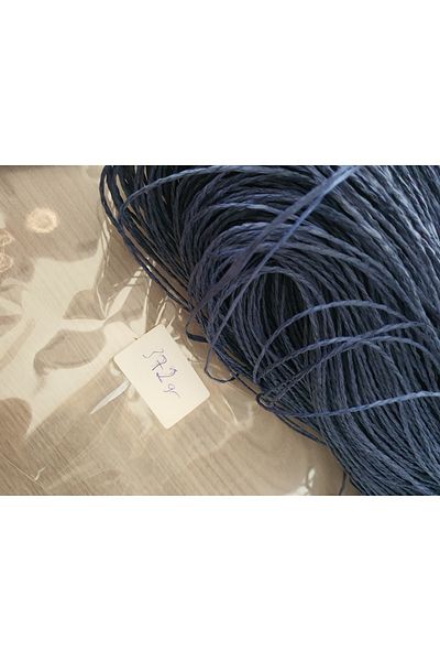 Sifaligurumiler Paper string 358 g jeans blue bag plate and hat string