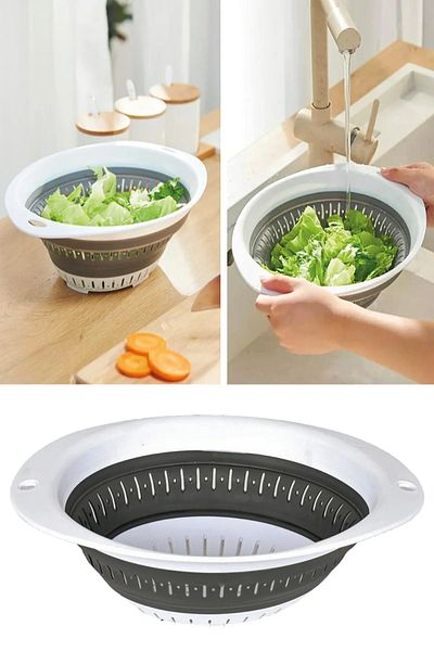 Emofom Folding Strainer 3000 ml Basin Strainer & Strainer