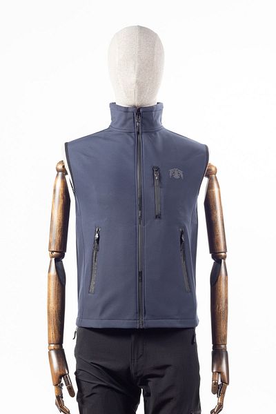 Huğlu Softshell Vest with Zipper Pocket Seasonal