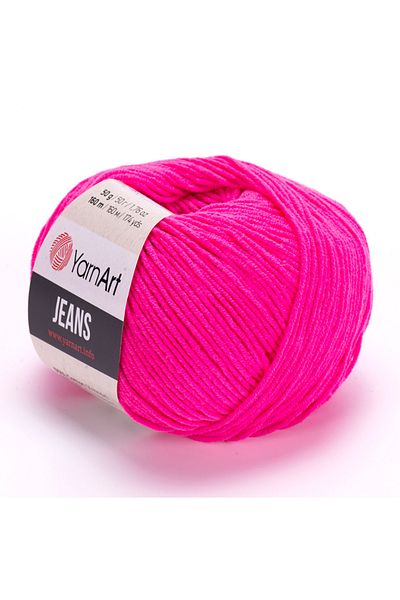 Yarnart Jeans Amiguri & Motif Hand Knitting Yarn - 59 Pink
