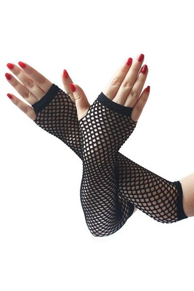 İYİ MODA Colorful Mesh Gloves Flexible Mesh Arm Gloves