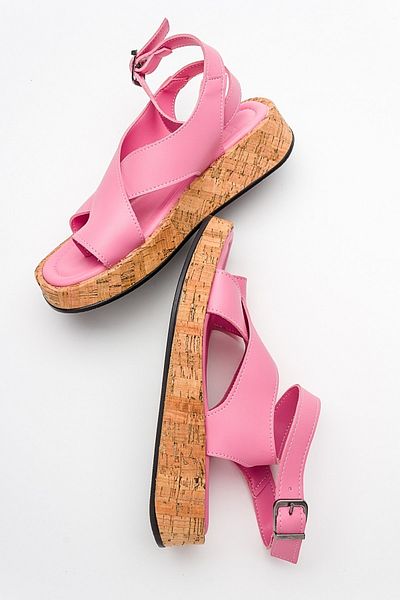 LuviShoes SARY Pink Women's Sandals