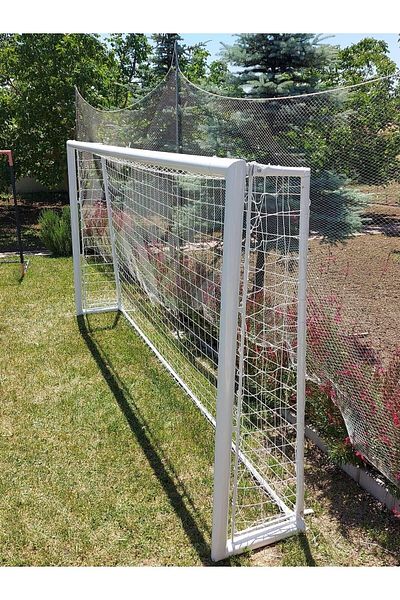 adelinspor Gold Metal Football Goal Post 2.20*5.0*0.60 m