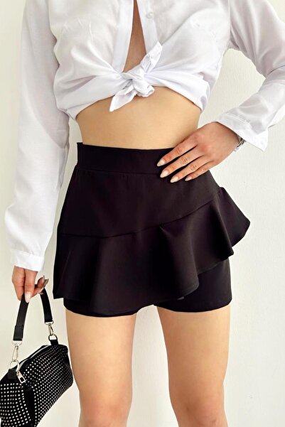 Haan Fırfırlı Şortetek