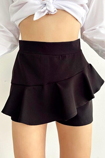 Haan Fırfırlı Şortetek