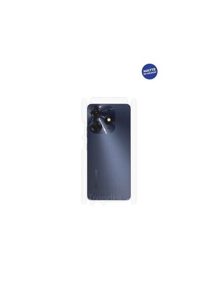 Wrapsol Tecno Spark 10 Pro Mat Arka ve Yan Kaplama Köşeler Dahil Kaplayan Hd ...