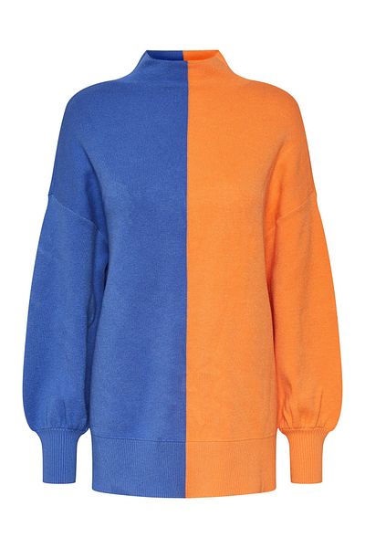 YAS. 26028131 L/S KNIT Amparo Blau