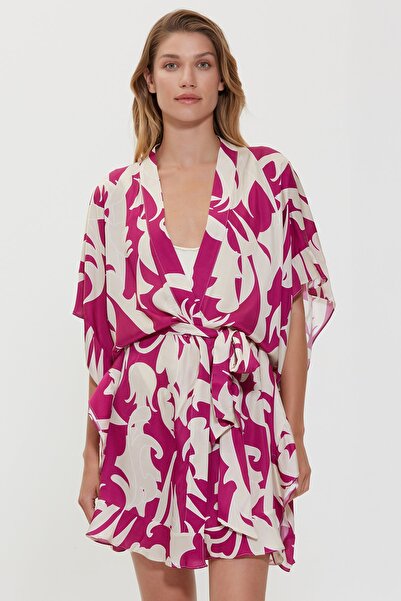 Dahlia Bianca Liza Kısa Kimono